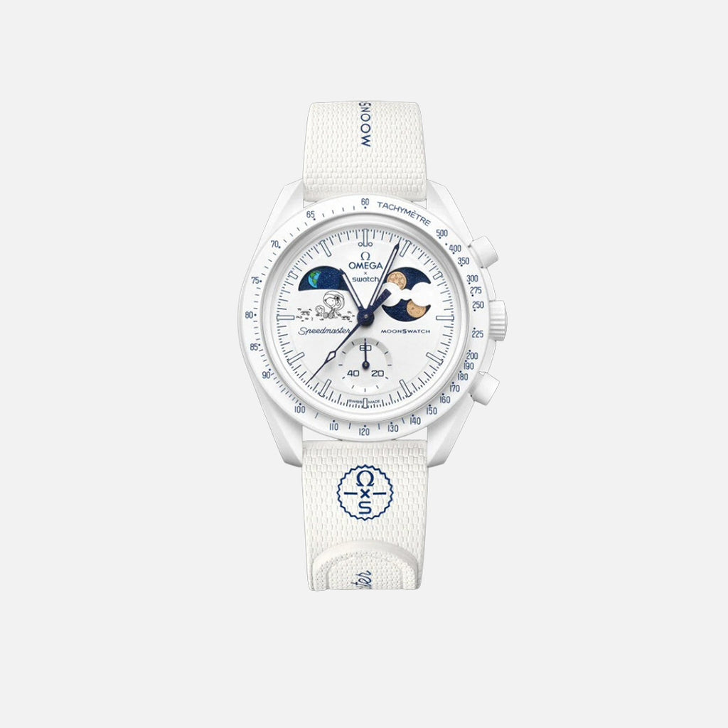 Swatch x Omega Bioceramic Moonswatch Mission to Earthphase