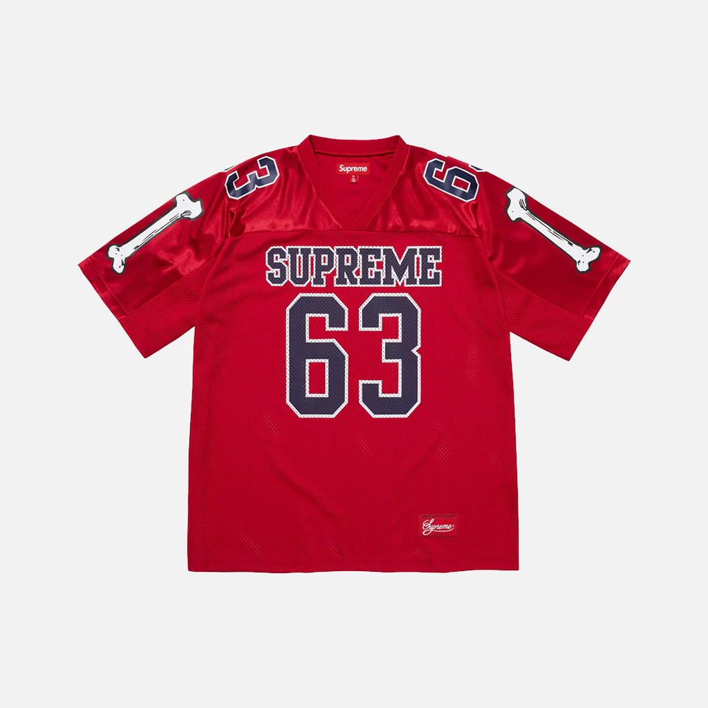 Supreme Bones Football Jersey Red – Vugari Store