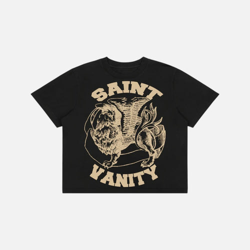 Saint Vanity Griffin Tee Black/Cream