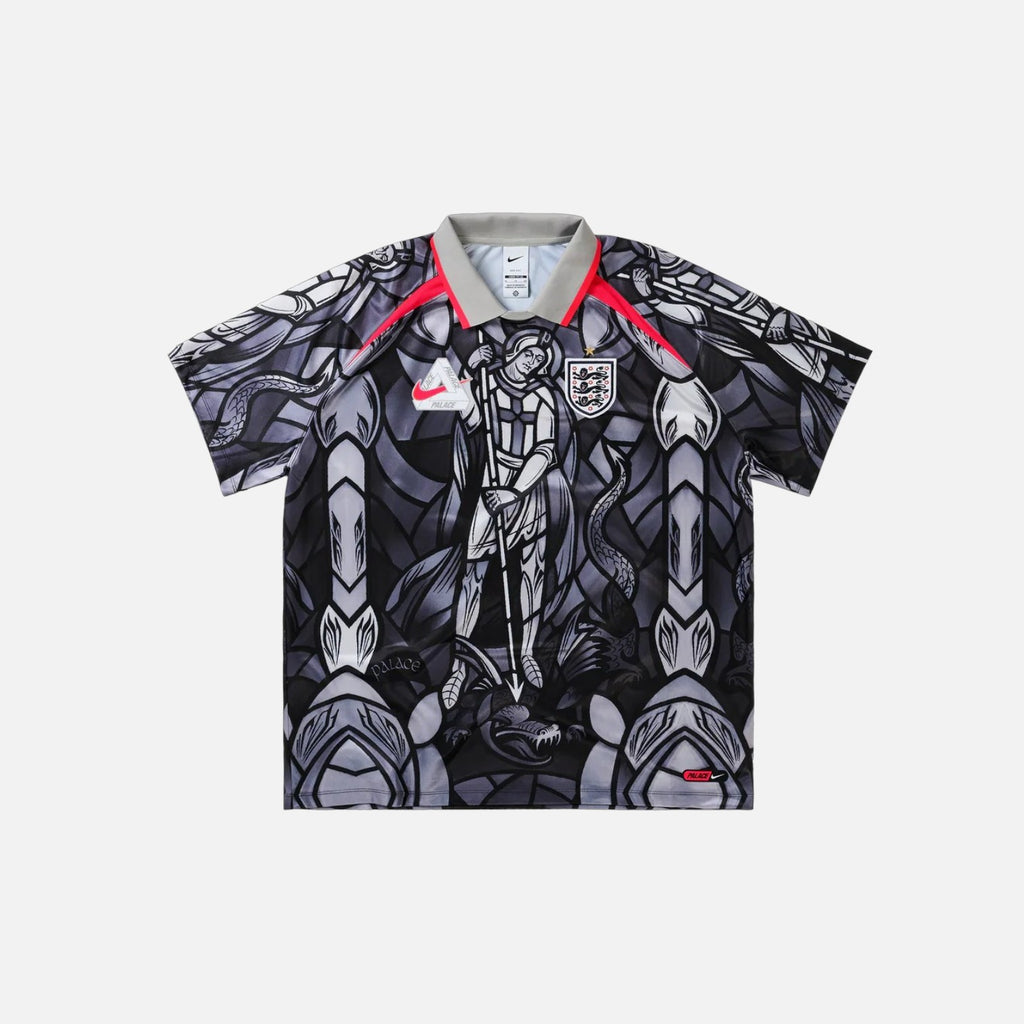 Palace x Nike England Dri-Fit Football Jersey Pewter Grey – Vugari