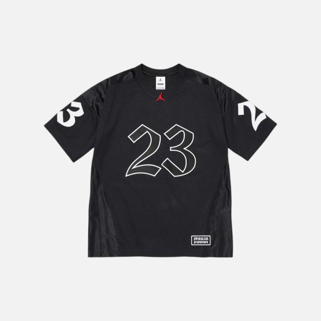 Supreme x Air Jordan Warm Up Jersey Black – Vugari Store