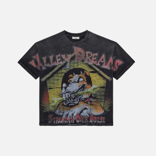 Vale Forever Doghouse Bling Tee Black