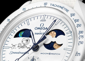 Swatch x Omega Bioceramic Moonswatch Mission to Earthphase