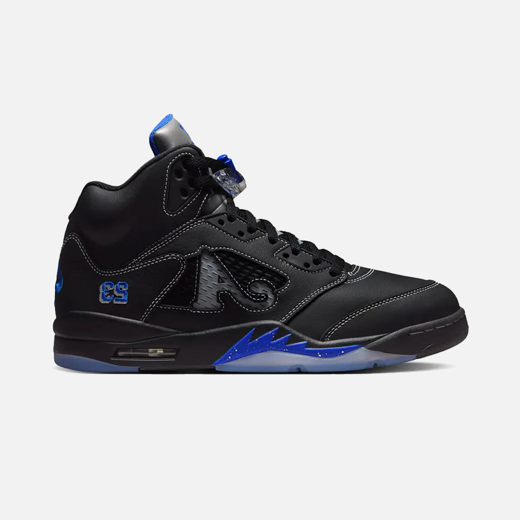 Awake×Air Jordan5 OG SP Black/Racer Blue Awake NY x Air Jordan 5 OG SP Black Racer Blue - DV4982-004