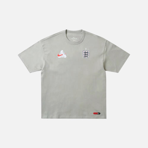 Palace x England Nike Premium T-Shirt Pewter Grey