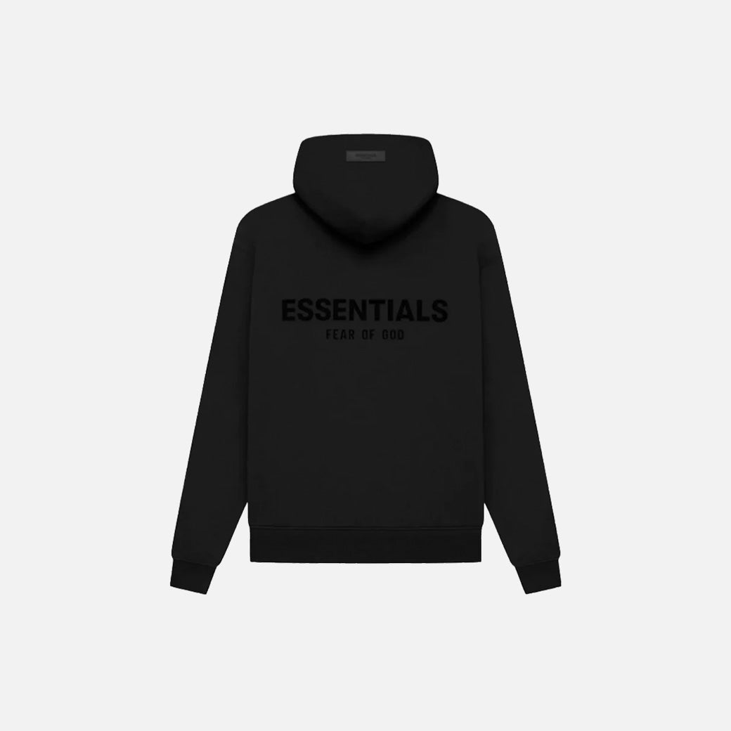 FOG Essentials Hoodie Black Stretch Limo (SS22)
