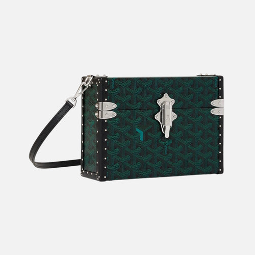 Goyard Cassette Trunk Bag Evergreen Limited Edition