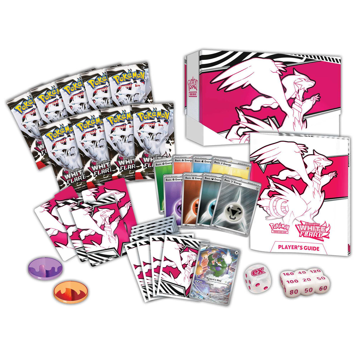 Pokemon - Scarlet & Violet - White Flare - Elite Trainer Box – Vugari Store