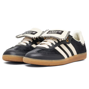 Adidas Samba x Wales Bonner Pony Core Black Cream Pair