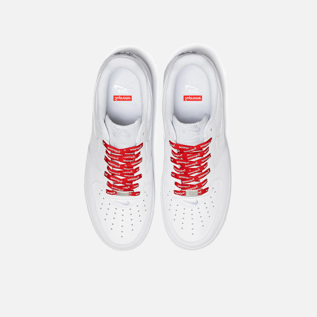 Nike x Supreme Air Force 1 Low White Box Logo