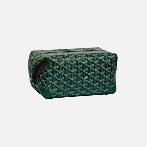 Goyard Bowling 25 Green Toiletry Bag