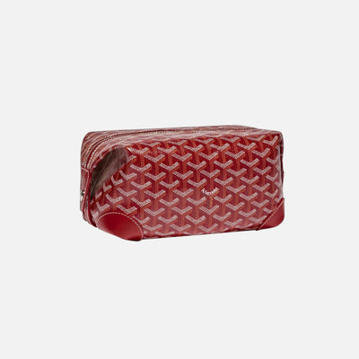 Goyard Bowling 25 Toiletry Bag Red
