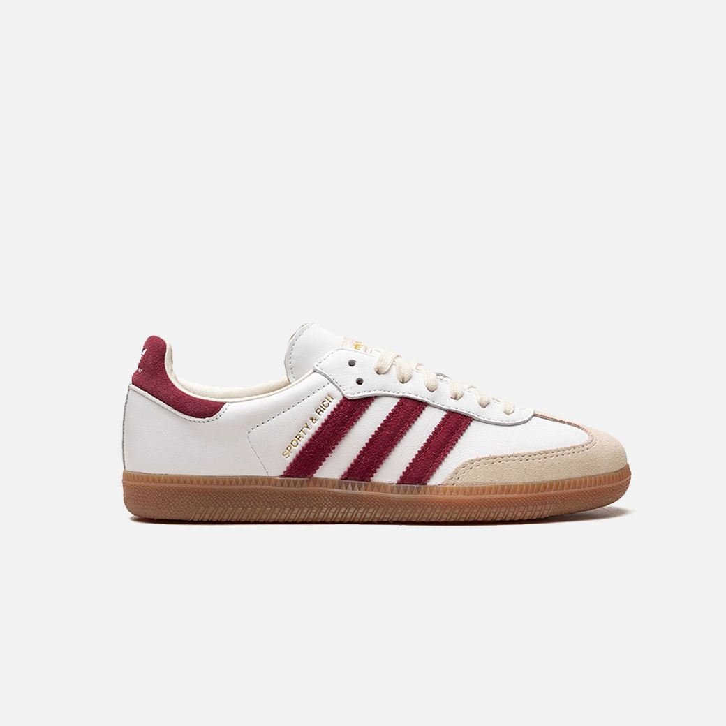 Adidas x Sporty Rich Samba 'Burgundy'