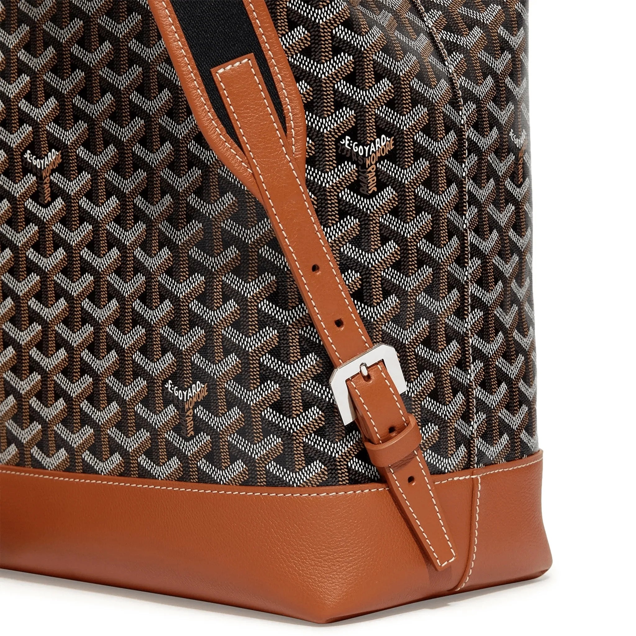 Goyard Black Tan Cisalpin Backpack – Vugari Store