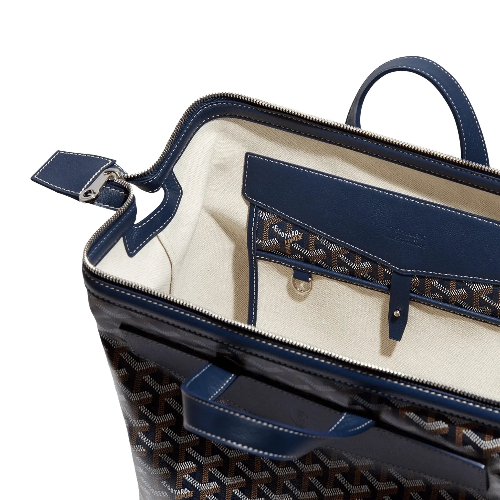 Goyard Navy Blue Cisalpin Backpack – Vugari Store