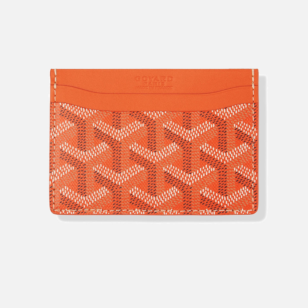 Goyard Saint Sulpice Orange Card Holder – Vugari Store