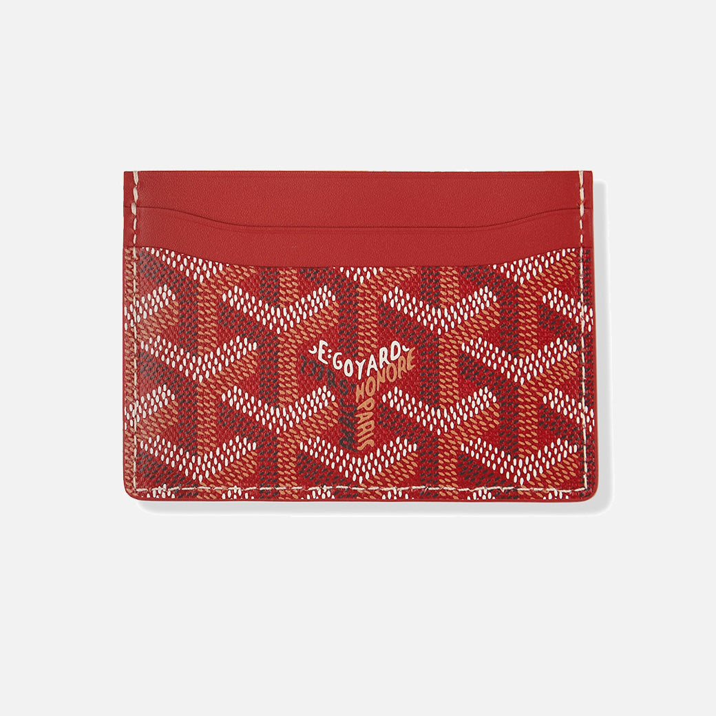 Goyard Saint Sulpice Red Card Holder – Vugari Store