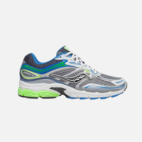 Saucony Progrid Omni 9 Grey Slime Blue