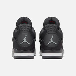 Nike Air Jordan 4 Black Canvas