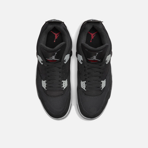 Nike Air Jordan 4 Black Canvas
