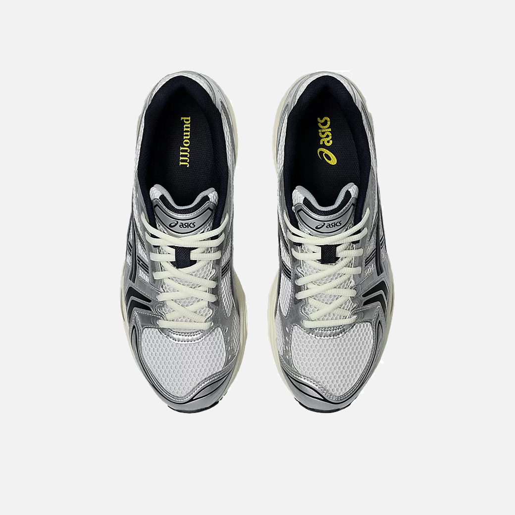 JJJJound x ASICS Gel-Kayano 14 White Midnight