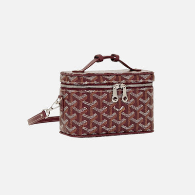 Goyard Muse Mini Vanity Maroon