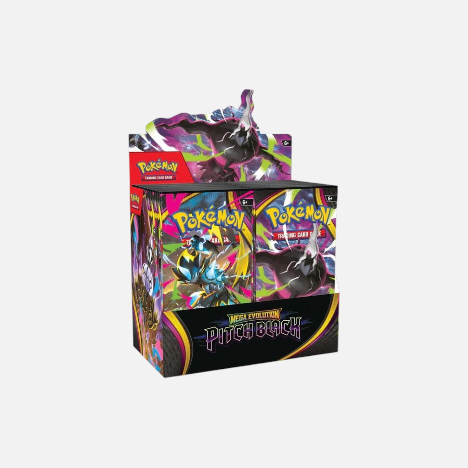 booster display box mega evolution Pokémon TCG: Pitch Black (36 Packs) – Vugari Store (Each booster pack contains Card sleeves (55mm x Qty:18 Sleeves graded cards