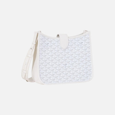 Goyard Musette PM Bag White