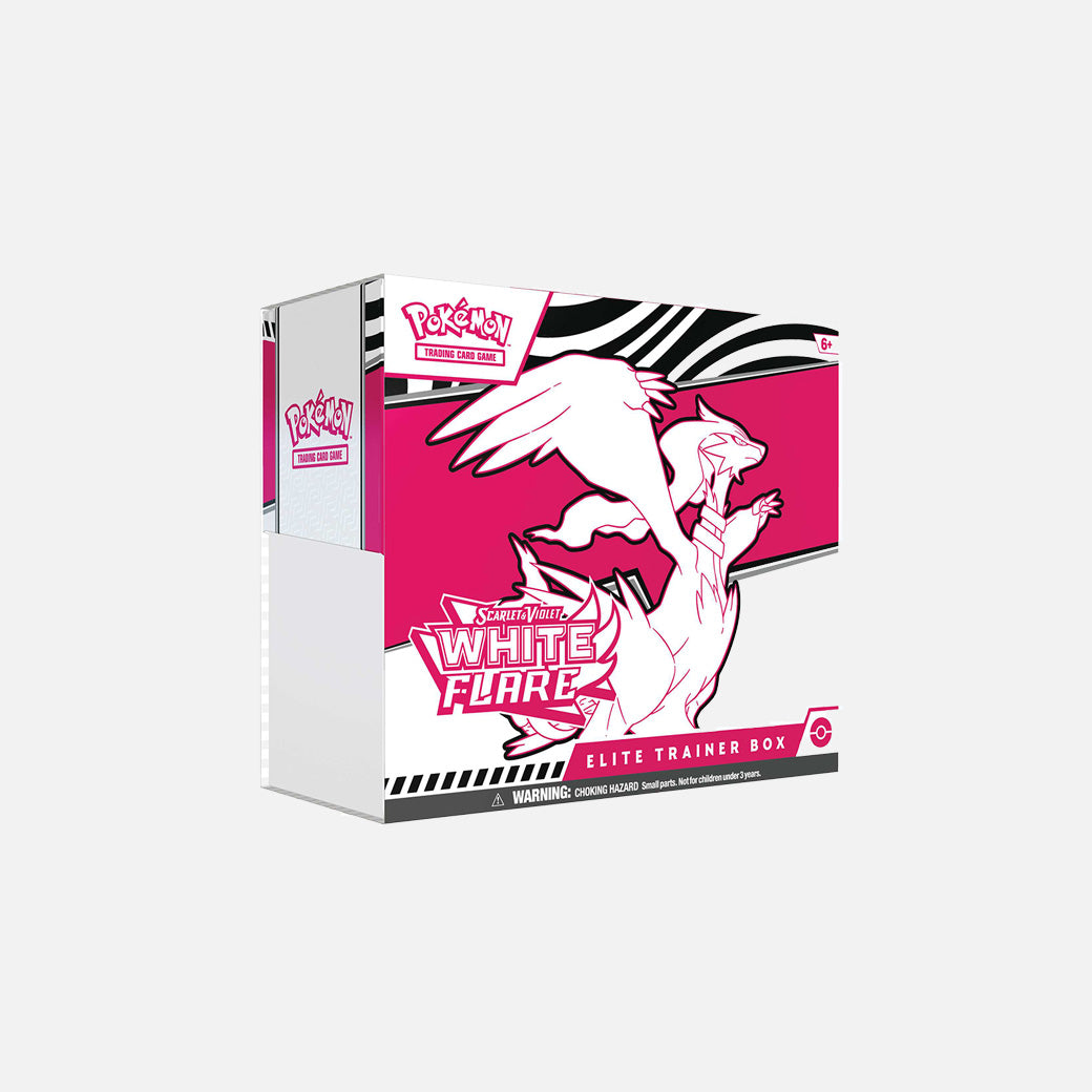 Pokemon - Scarlet & Violet - White Flare - Elite Trainer Box – Vugari Store