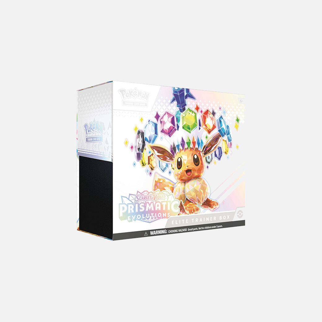 Pokemon TCG: Scarlet & Violet Prismatic Evolution Elite Trainer Box ...