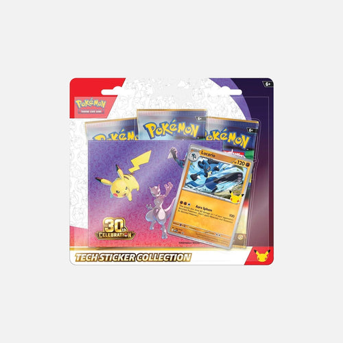 Pokémon TCG 30th Celebration Tech Sticker Collection – Lucario