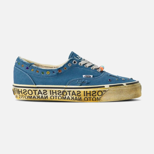 Satoshi Nakamoto x Vans Era 95 Lucky Charm Blue side profile