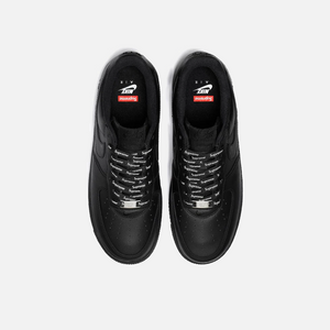 Nike x Supreme Air Force 1 Low Black Box Logo