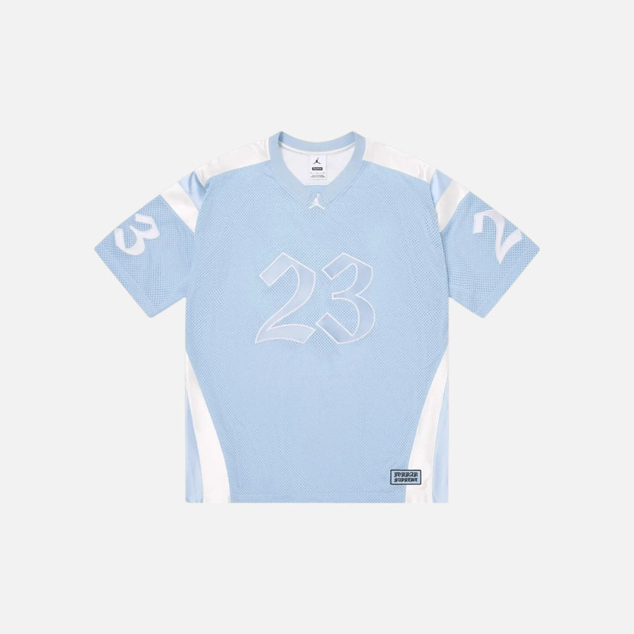Supreme x Jordan Warm Up Light Blue Jersey