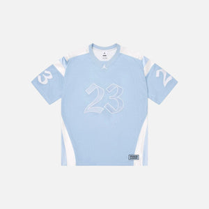 Supreme x Jordan Warm Up Light Blue Jersey – Vugari Store