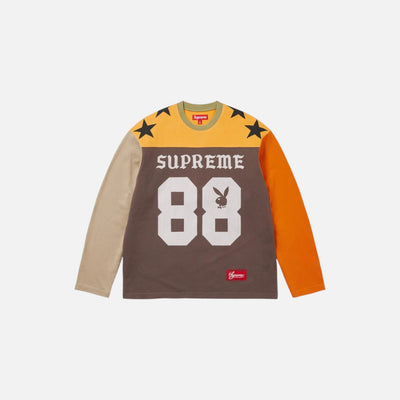 The Supreme x Playboy L/S Football Top Multicolour