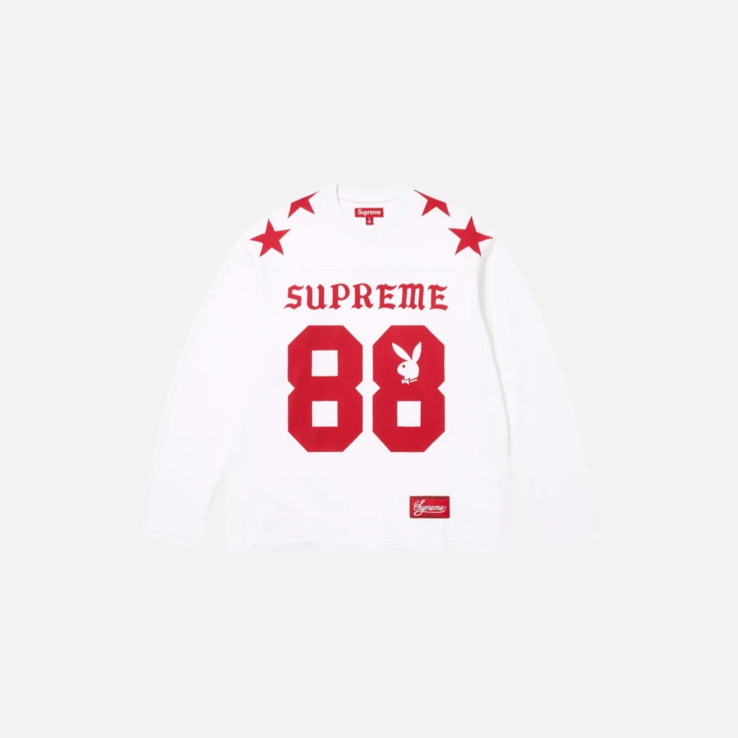 Supreme x Playboy L/S Football Top Pink Brand New Supreme Playboy 
