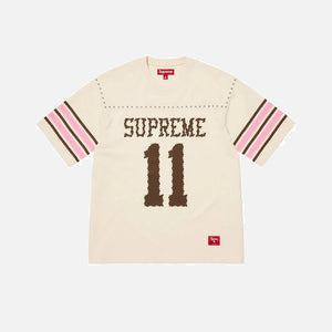 Supreme Studded S/S Football Top Cream – Vugari Store