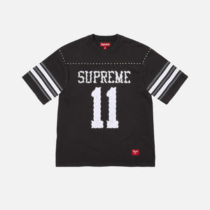 トップス Supreme 15SS broadway football top Supreme Studded S/S Football Top Black – Vugari Store