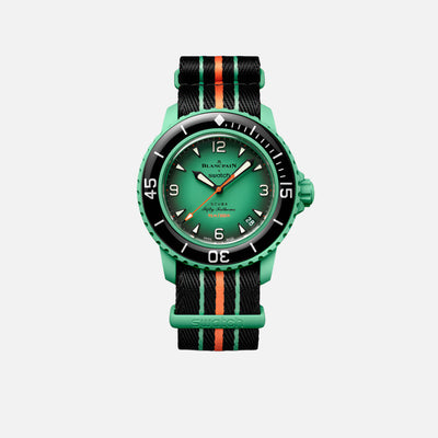 BLANCPAIN X SWATCH SCUBA FIFTY FATHOMS INDIAN OCEAN SO35I100