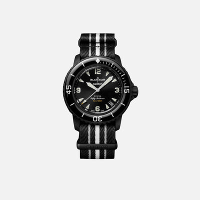 Swatch x Blancpain Bioceramic Scuba Fifty Fathoms 'Ocean of The Storms' (SO35B400)