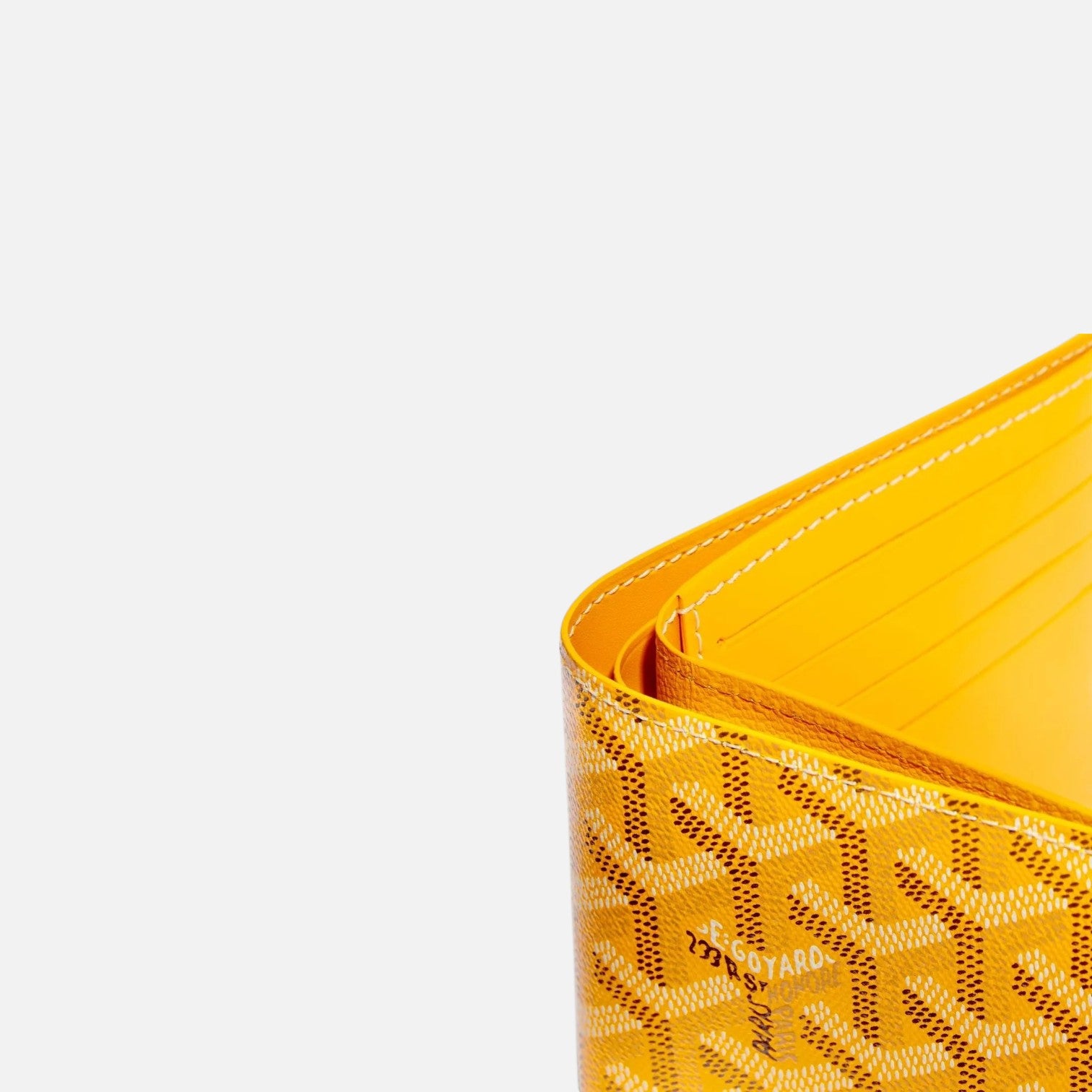 Goyard Victoire Yellow Wallet – Vugari Store
