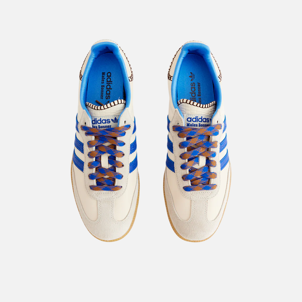 Adidas Samba x Wales Bonner Nylon Wonder Clay Royal Blue